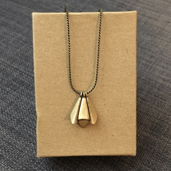 Handmade Geometric Pendant Necklace