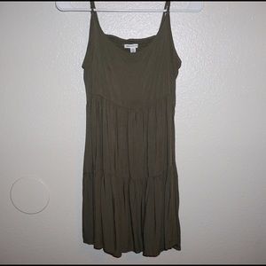 American Eagle Slip Olive Dress. Size M.