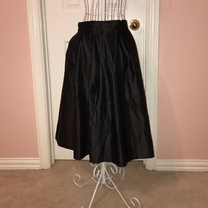 Black skirt