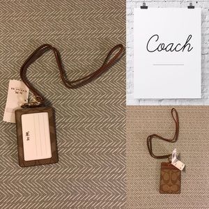 COACH ID Landyard