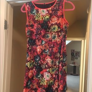 Floral tank dress