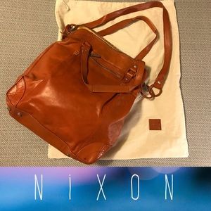NIXON Leather Handbag