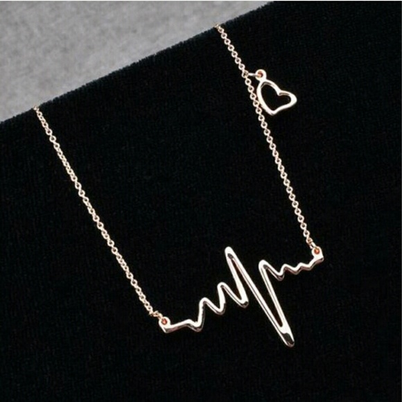 Jewelry - LAST one .. Heartbeat Necklace