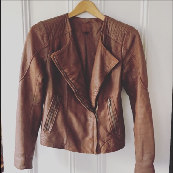Leather jacket