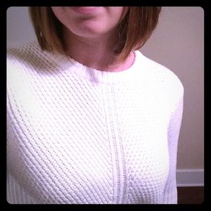 Madewell cream sweater! Worn once.