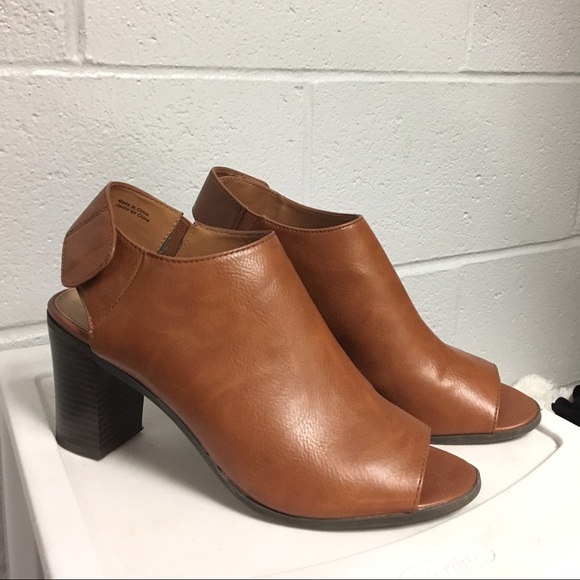 Forever 21 Peep Toe Booties