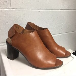 Forever 21 Peep Toe Booties