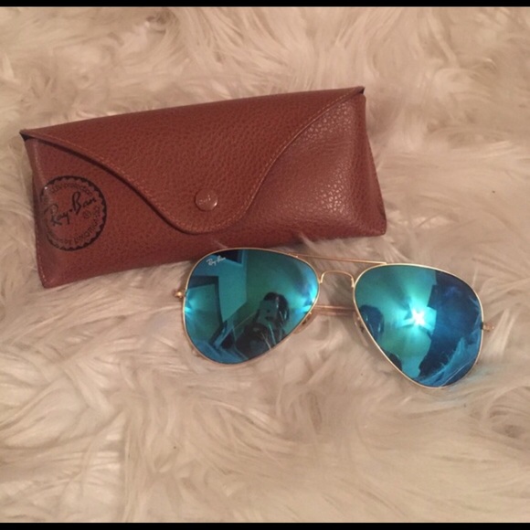 Ray Ban Flash Aviator Large Metal 112/17
