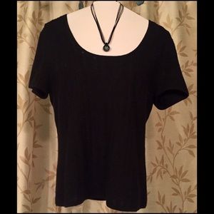 St. John Couture Cashmere Black "so soft" Sweater