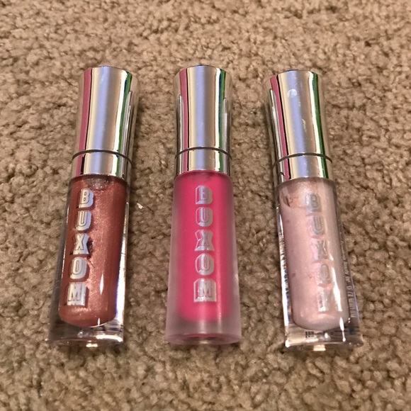 Three brand new buxom lip polishes/creams