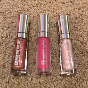 Three brand new buxom lip polishes/creams