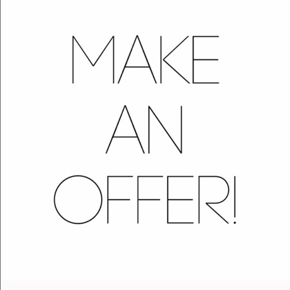 Feel free to make an offer! Everything must go!