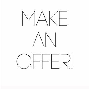 Feel free to make an offer! Everything must go!