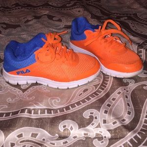 Fila toddler boy shoes size 11