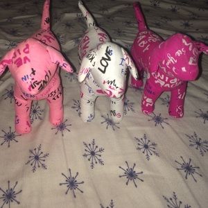 Victoria's Secret PINK plush dogs