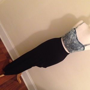 Black Asymmetrical Skirt