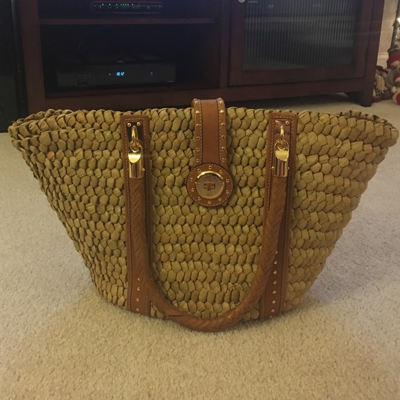 MICHAEL Michael Kors Santorini Straw Tote