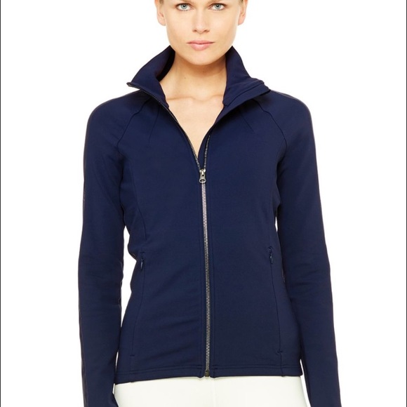 Alo Yoga Kata Jacket- Navy Blue sz Small- NWT