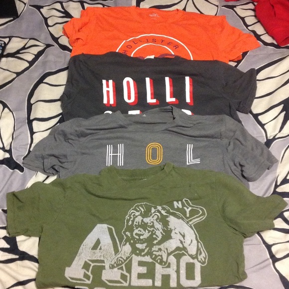 4 boys shirts