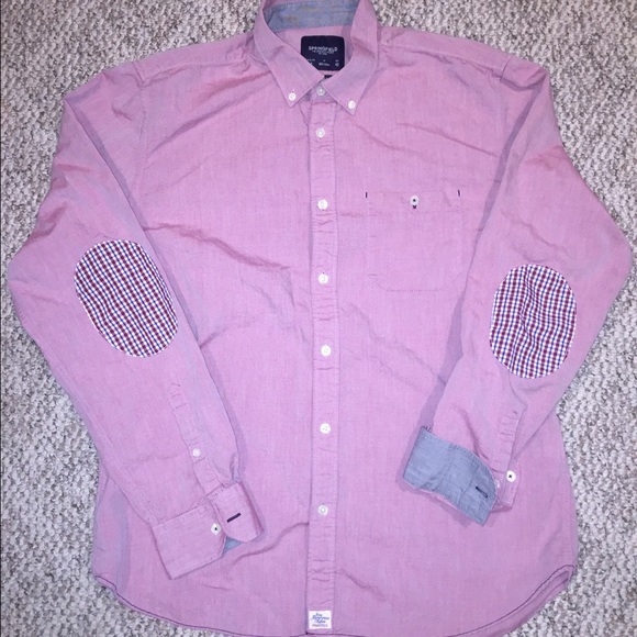 Never worn before, button down with contrast cuffs