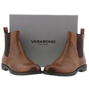 Vagabond Brown Leather Chelsea Boot