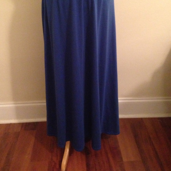 Blue Cotton Maxi - Picture 2 of 3