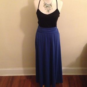 Blue Cotton Maxi