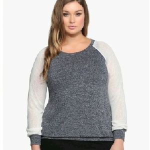 Torrid Sweater with Split in back