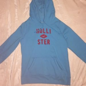 Blue hollister hoodie