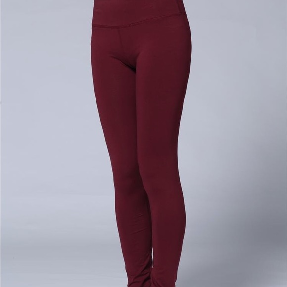 Rare Burgundy lulu lemon wunder under high rise
