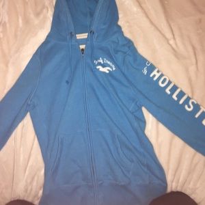 Hollister zip up jacket