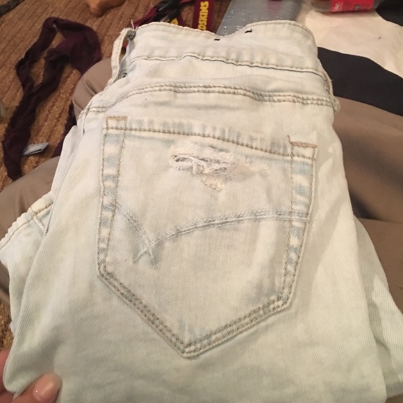 Pacsun light wash jeans. Low rise