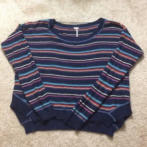 Striped Free People Sweater