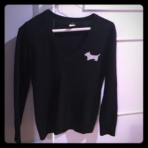 J. Crew Scotty dog sweater