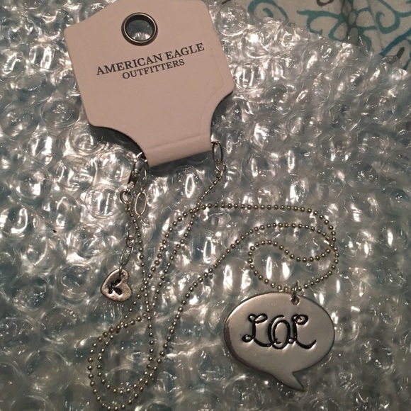 LOL text necklace NWT - Picture 1 of 2