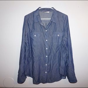 Old Navy, blue button down. Size XL. Never worn.