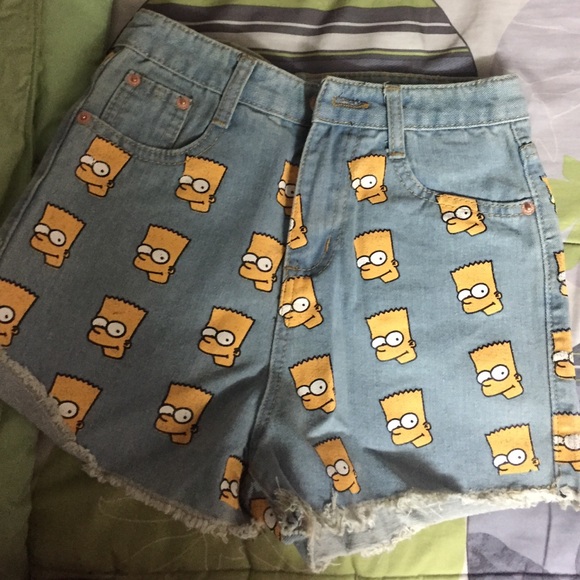 Simpson high waisted shorts size small