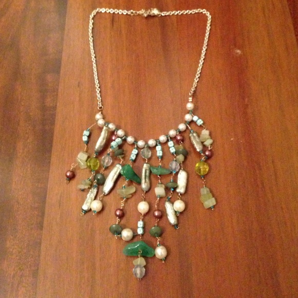 Beaded Sea Necklace - Picture 1 of 3