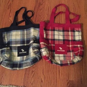 Plaid Abercrombie Bags