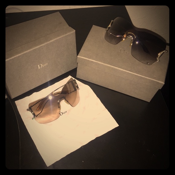 2 Dior sunglasses for women - Picture 1 of 3