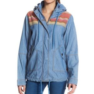 Roxy Chambray Wintercloud Jacket