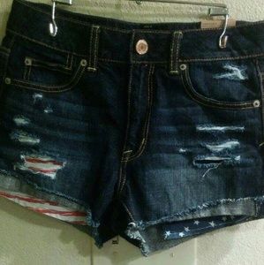 American Eagle high waisted shorts