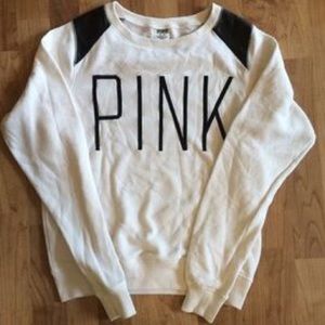 Pink Victoria's Secret sweatshirt