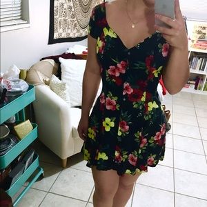 Floral Hollister dress