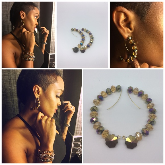 Pull through earrings - Picture 2 of 2