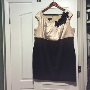 Black and Gold Cocktail Dress