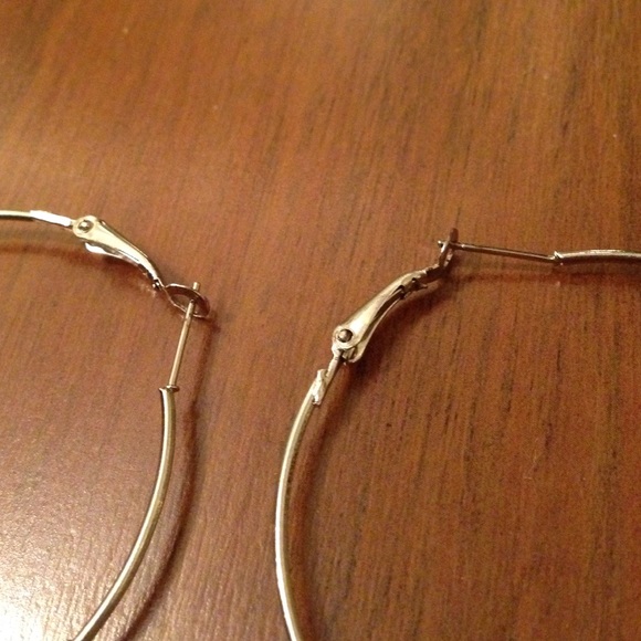 Chain Fringe Hoops - Picture 3 of 3