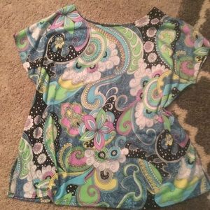 Antthony Original Tops - Psychedelic Pastel Blouse Antthony Original Tops - Psychedelic Pastel Blouse
