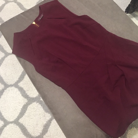 The Limited Maroon Work/Cocktail Dress