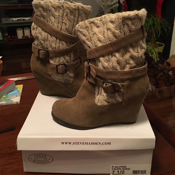 Steve Madden Alpine Wedge Bootie